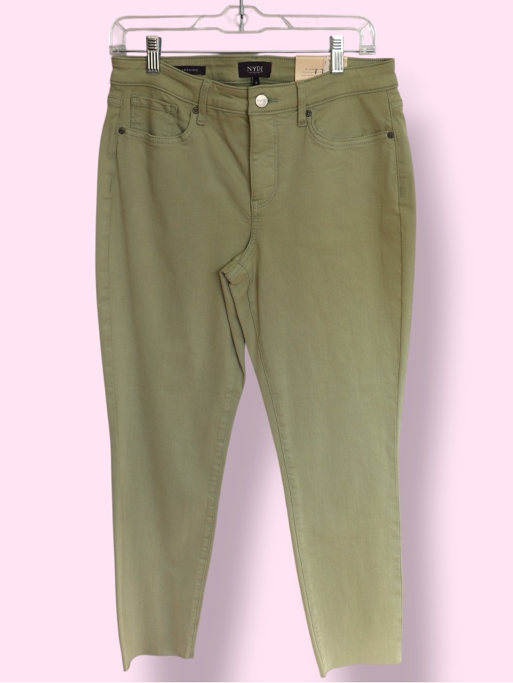 NYDJ Jeans Size 8 NWT Dark Wash Slim Straight Lift Tuck Technology Denim